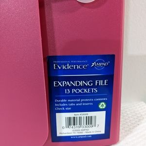 💖 Expanding File Folder Organizer Pink